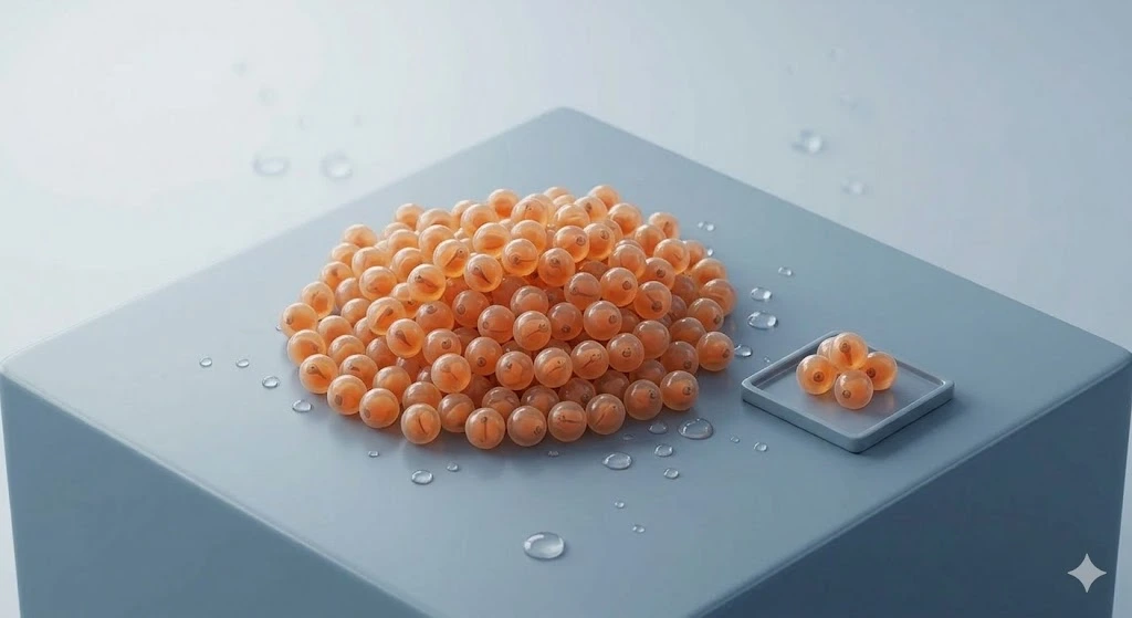 Comprender las ovas oculadas de salmón: supervivencia, bioseguridad y suministro global