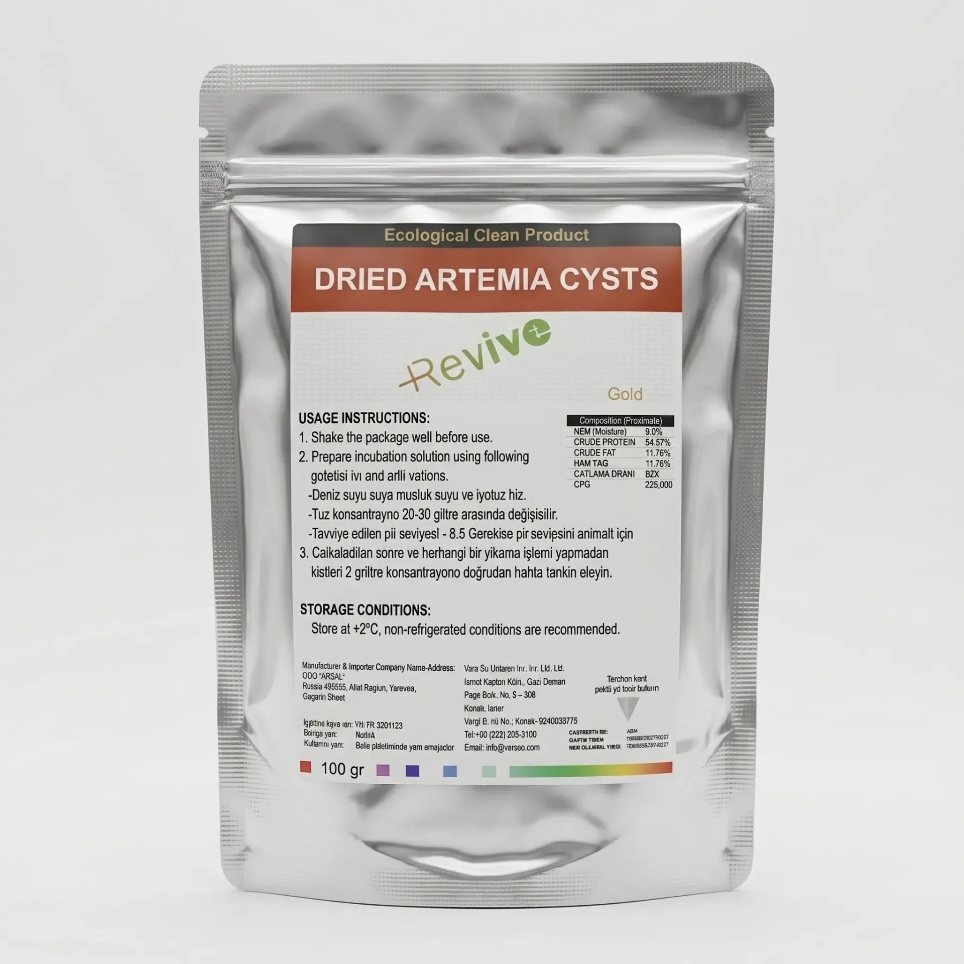Revive Artemia (100 gr)